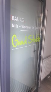 Der Eingangsbereich in der "Guud Stubb" im Goetheviertel in Kaiserslautern, ein Gemeinschaftsraum bei "Nils - Wohnen im Quartier".